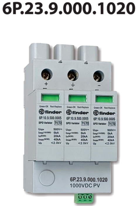 Finder 6P Series DC SPD 1000V